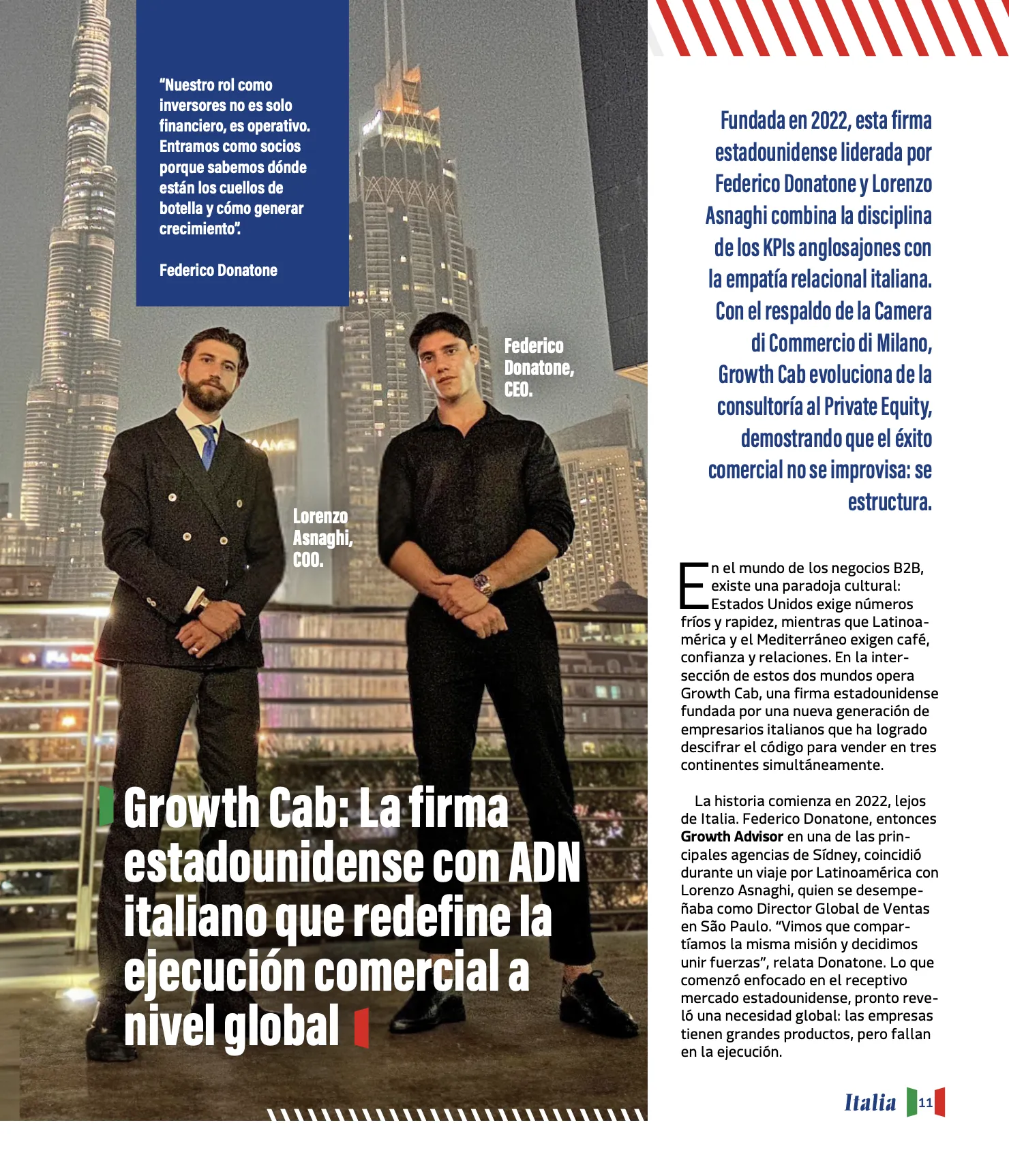 Growth Cab founders featured in press