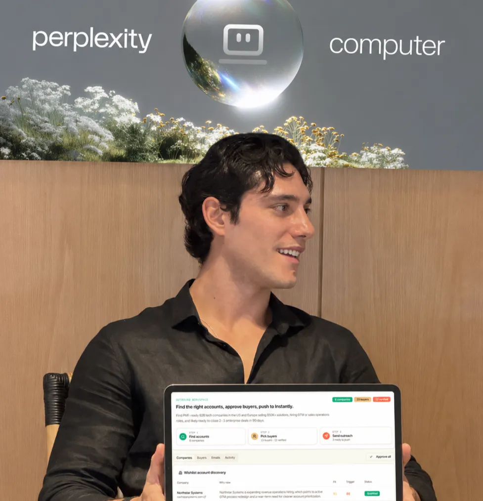 Perplexity Computer in use
