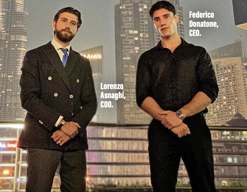 Growth Cab co-founders Lorenzo Asnaghi, Co-Founder and COO, and Federico Donatone, Founder and CEO