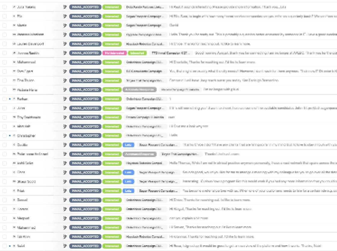 Screenshot of a post claiming 250,000 LinkedIn InMails sent per month with 7x more leads